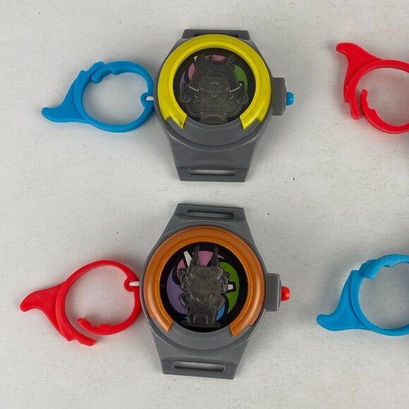 Level-5 McDonalds Toy Watches Yo-Kai Watches Lot Kids Pretend Play Clips On - Picture 5 of 7